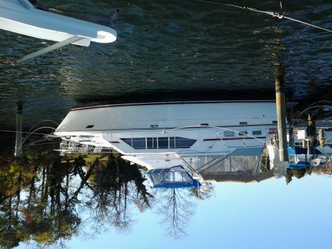 Used Yachts For Sale in Maryland by owner | 1978 36 foot trojan tricabin motor yacht