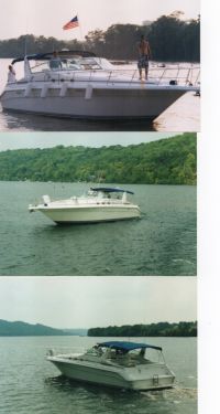 Used Sea Ray Yachts For Sale  by owner | 1995 44 foot Searay Sundancer