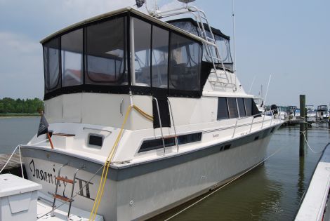 New Yachts For Sale in Maryland by owner | 1988 40 foot Silverton aft cabin