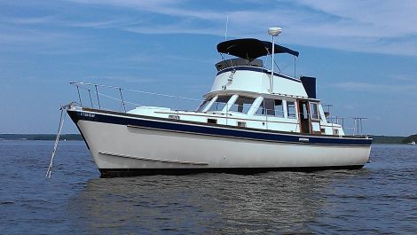 Used Trawlers For Sale  by owner | 1973 43 foot Gulfstar Trawler
