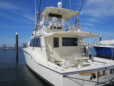 Used Yachts For Sale in Texas by owner | 1984 55 foot Hatteras Sport Fish
