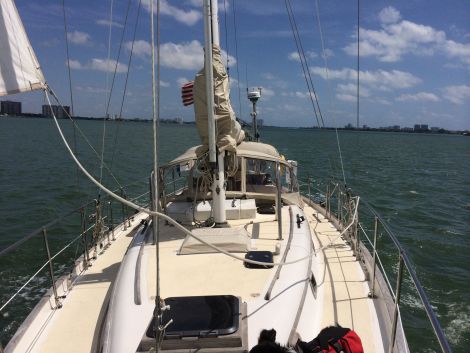 Used Yachts For Sale in Florida by owner | 1977 44 foot Kell 44 Cutter