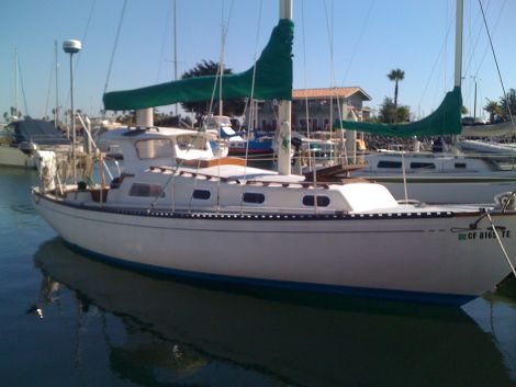 Used Sailboats For Sale by owner | 1976 34 foot islander sloop