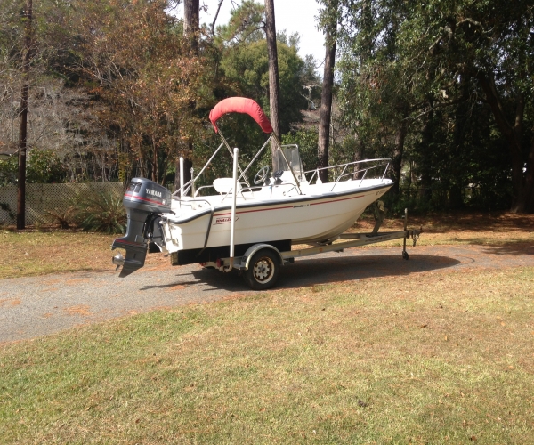 Boats For Sale by owner | 1999 16 foot Boston Whaler Dauntless