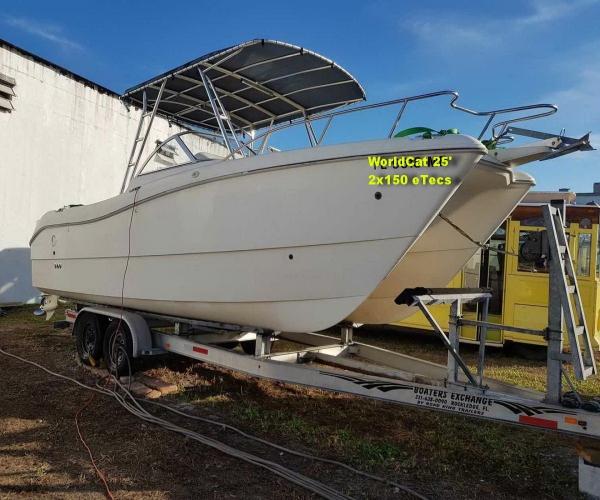 Used World Cat Boats For Sale by owner | 2002 World Cat 246DC