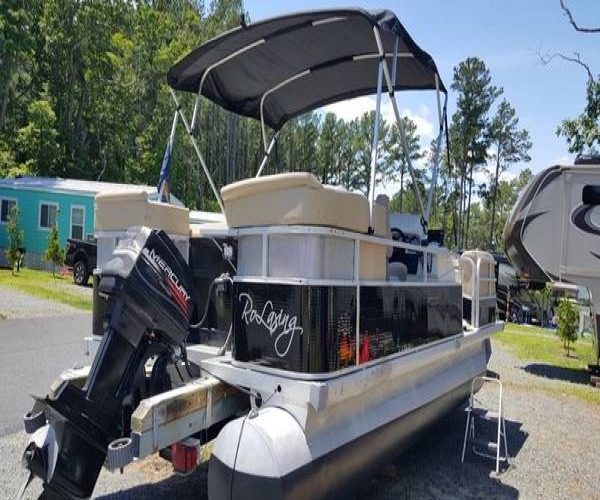 1998 Riviera Sunlounge RSL2023 Pontoon Boat for sale in Black Horse, PA - image 4 