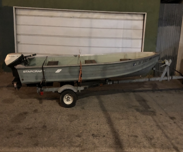 Fishing boats For Sale in Los Angeles, California by owner | 1971 12 foot Starcraft Aluminum 