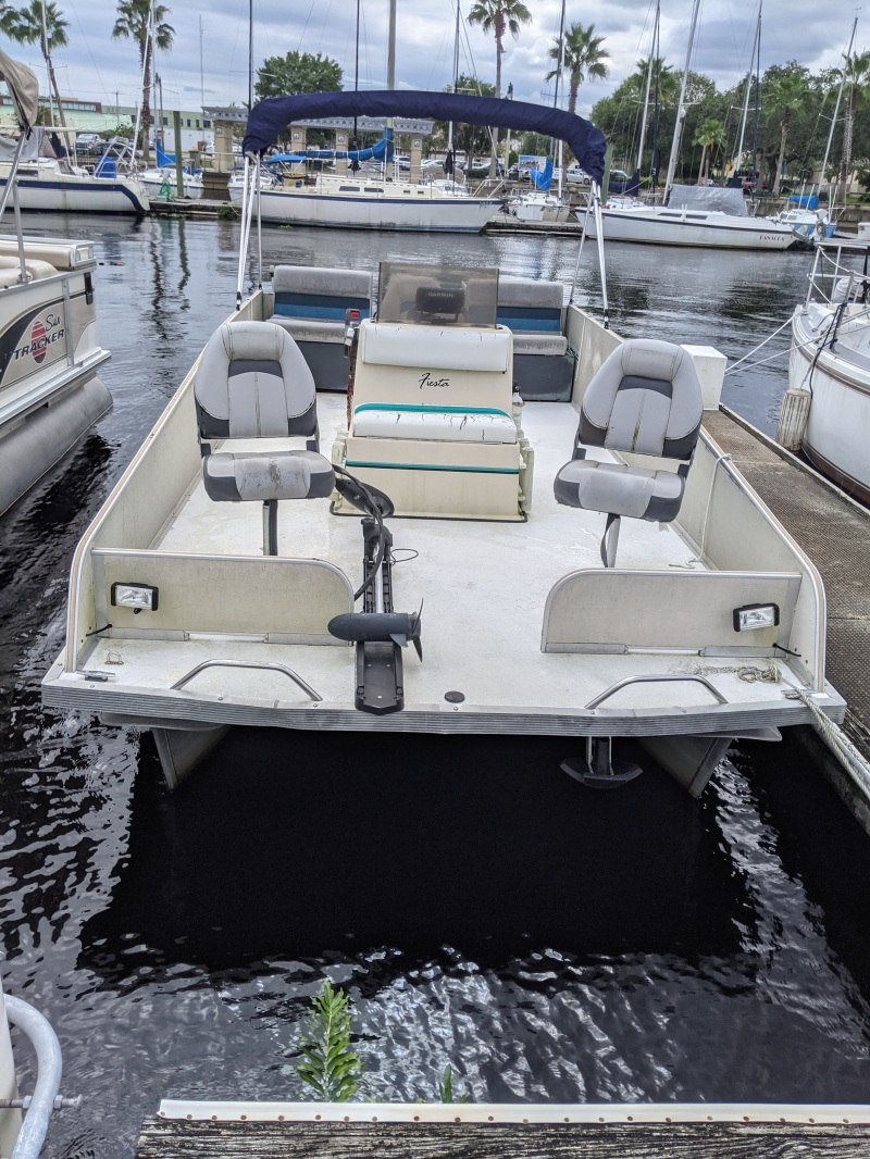 Used Fiesta Boats For Sale by owner | 1997 18 foot Fiesta Family Fisher