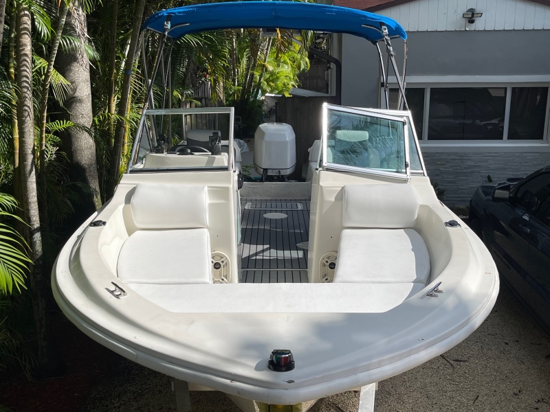 Used Ski Boats For Sale in Florida by owner | 1998 Hydra sport 22 OCEAN