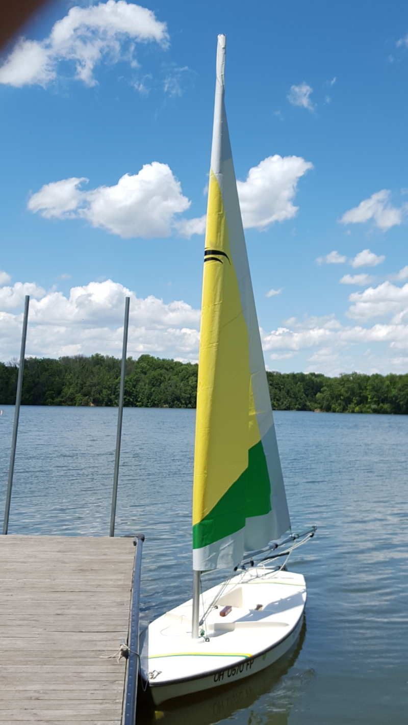 Used Boats For Sale in Summerford, OH by owner | 1918 American Sail  2 person sailboat