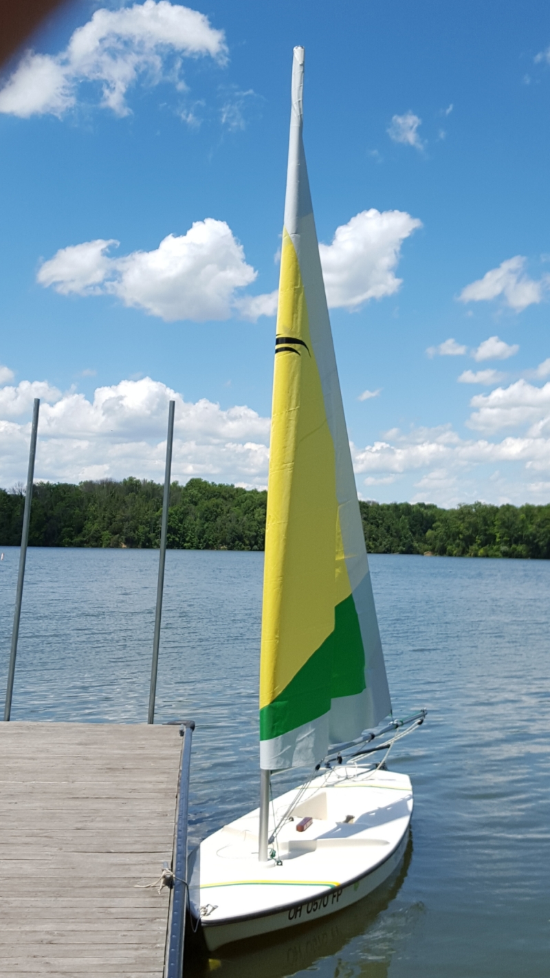 Sailboats For Sale in Ohio by owner | 1918 American Sail  2 person sailboat