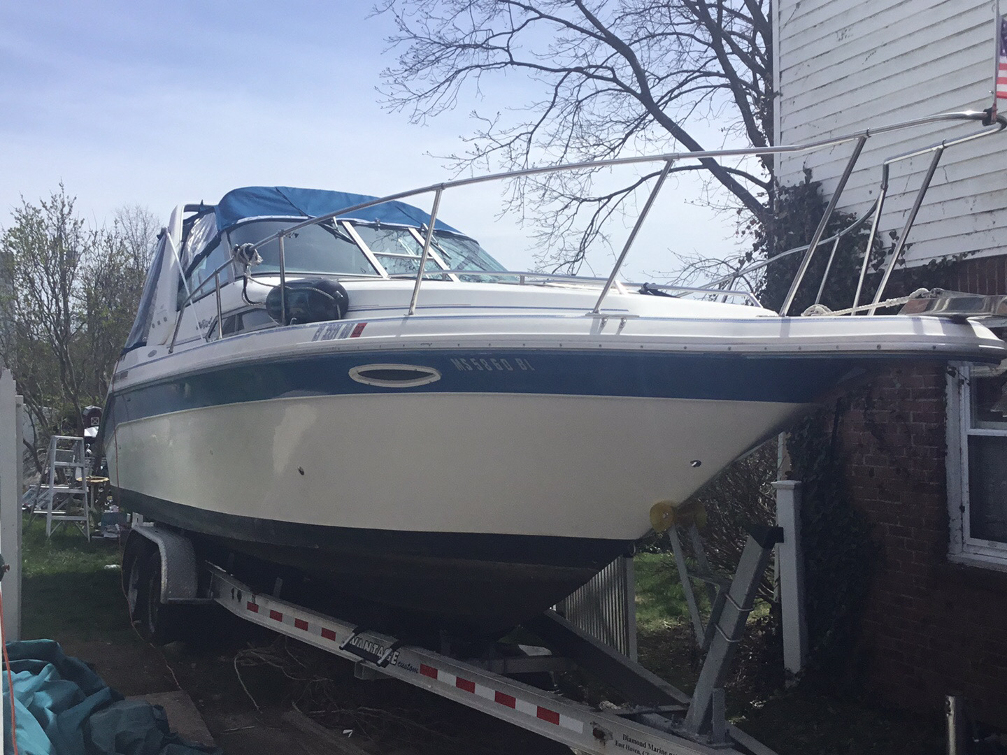 1993 30 foot Sea Ray Cabin CR Power boat for sale in New London, CT - image 3 