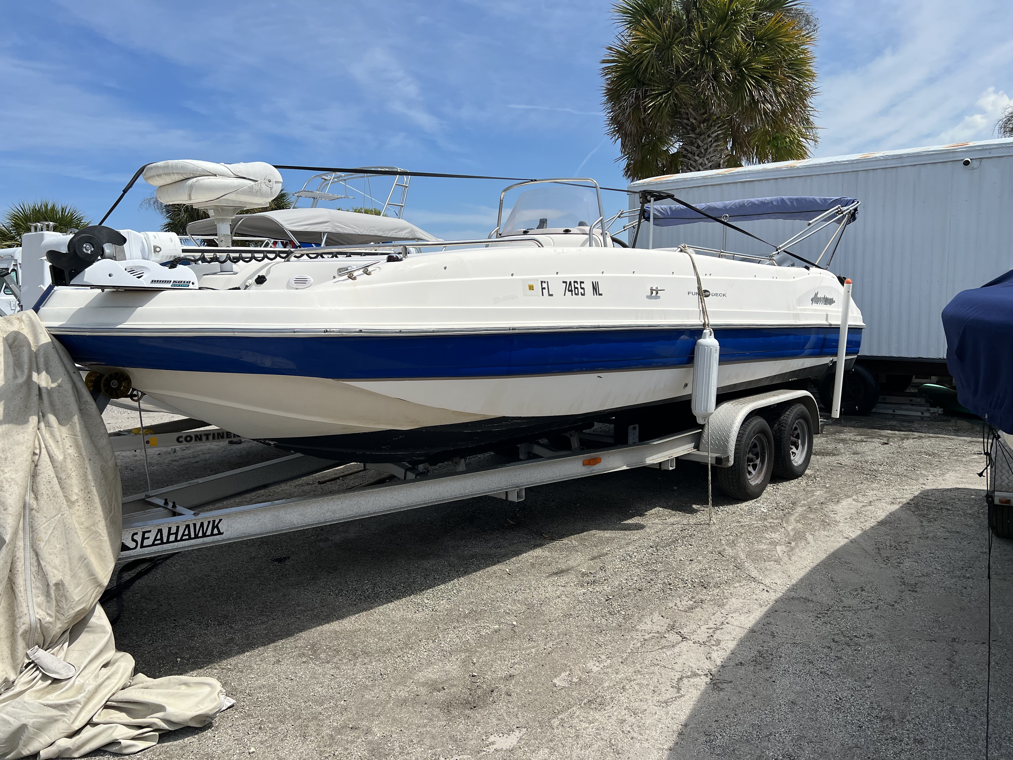 Used Deck Boats For Sale by owner | 2007 Hurricane Fun Deck GS231