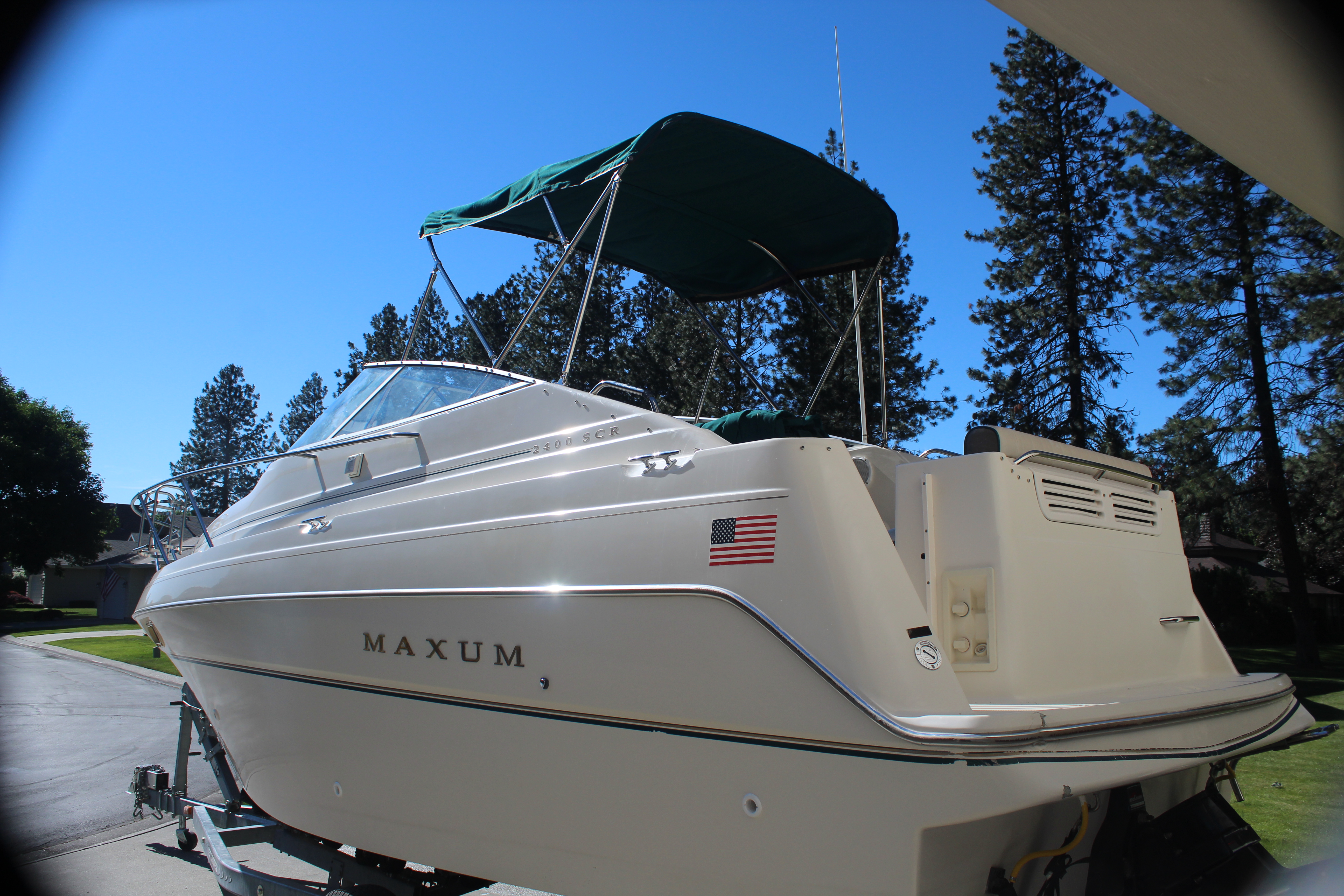Used Maxum Boats For Sale in Washington by owner | 1996 Maxum 2400 SCR