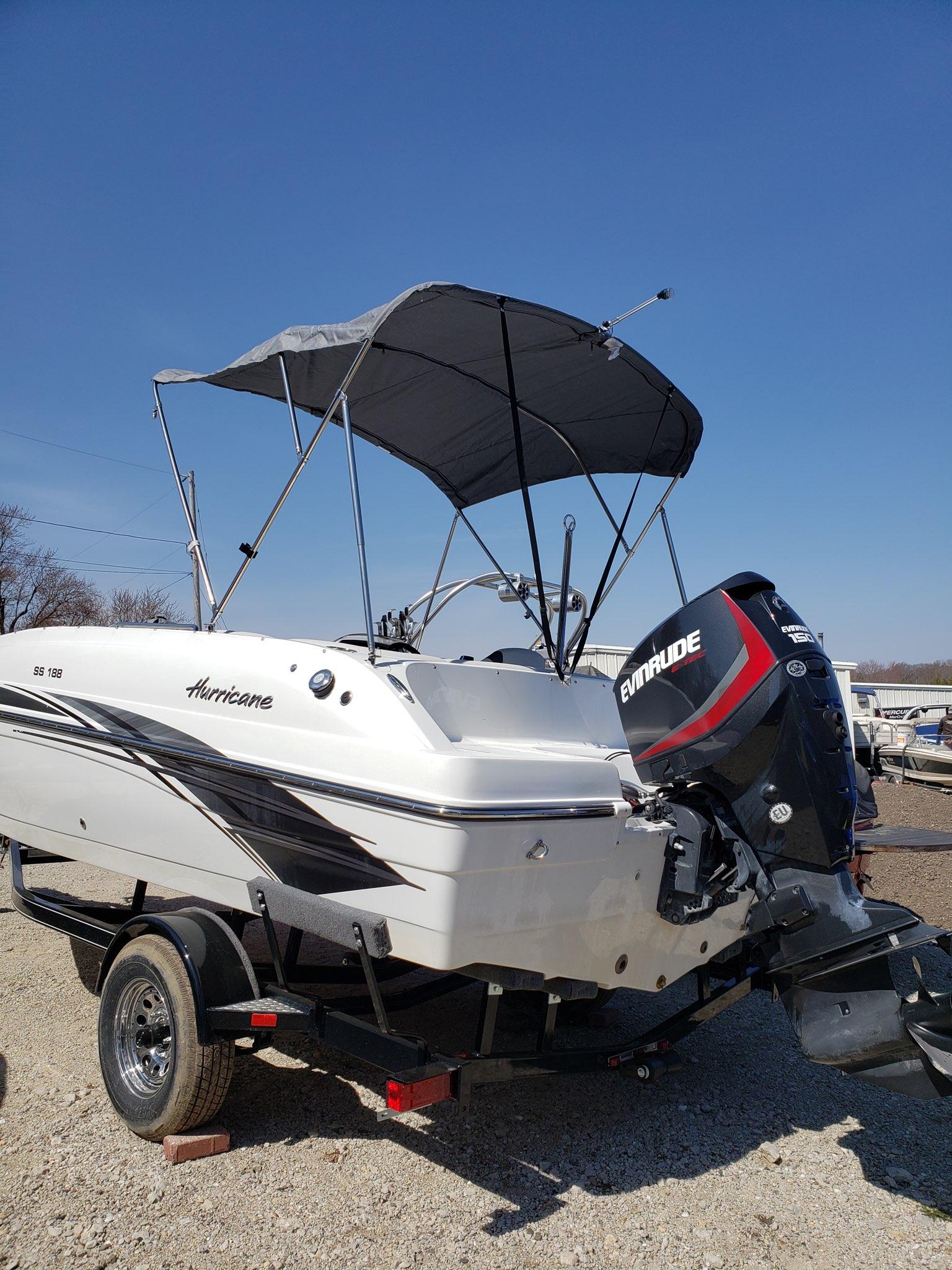 2019 Hurricane Sun Deck Sport 188 OB Other for sale in Holiday Hills, IL - image 2 
