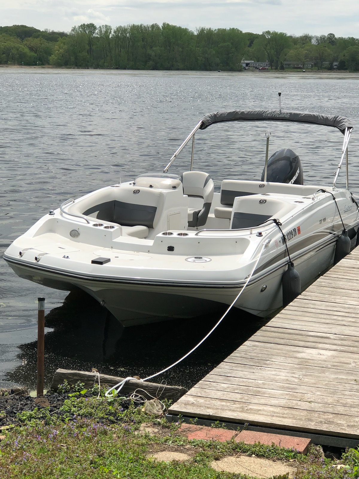 2019 Hurricane Sun Deck Sport 188 OB Other for sale in Holiday Hills, IL - image 3 