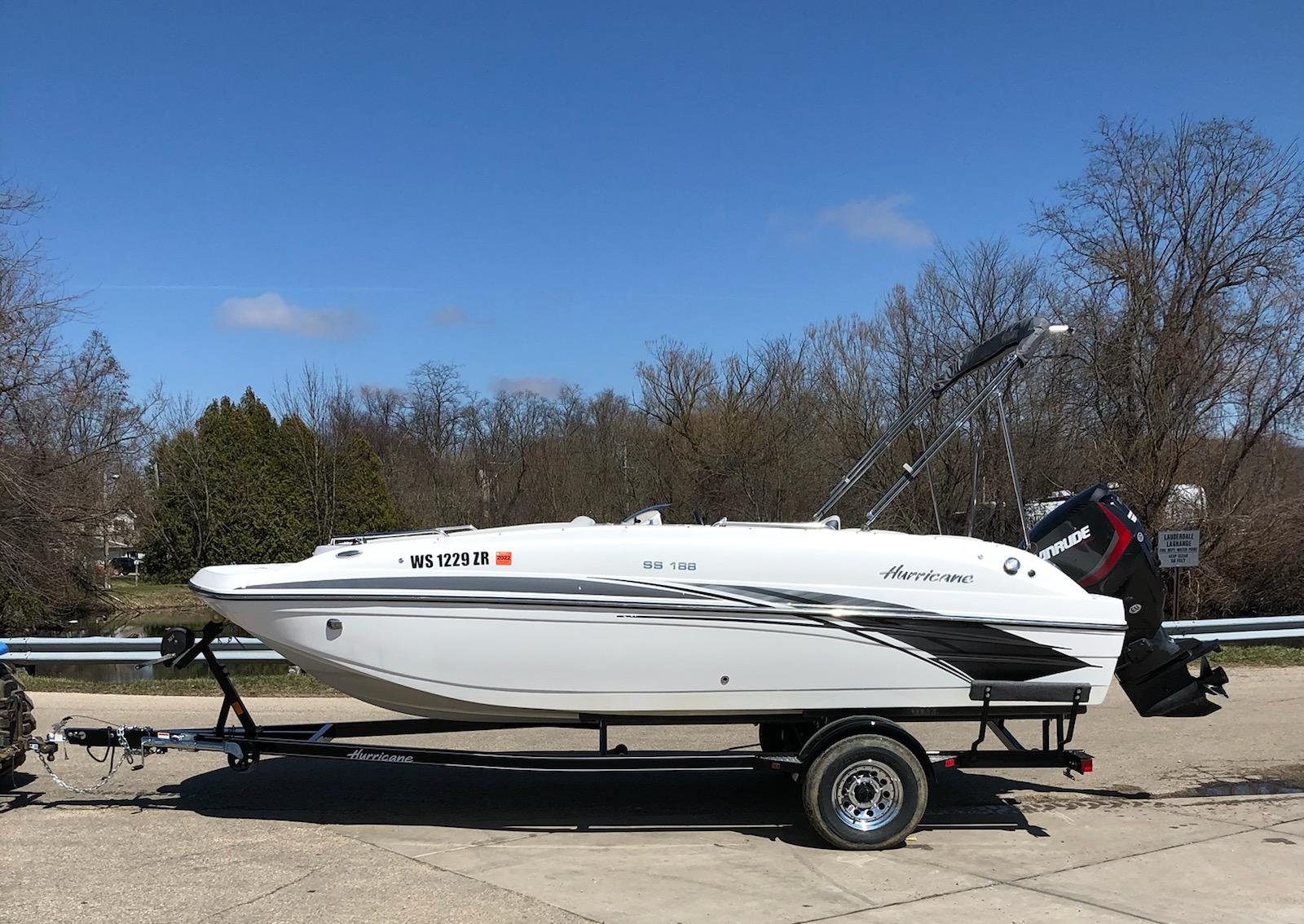 Deck Boats For Sale in Illinois by owner | 2019 Hurricane Sun Deck Sport 188 OB