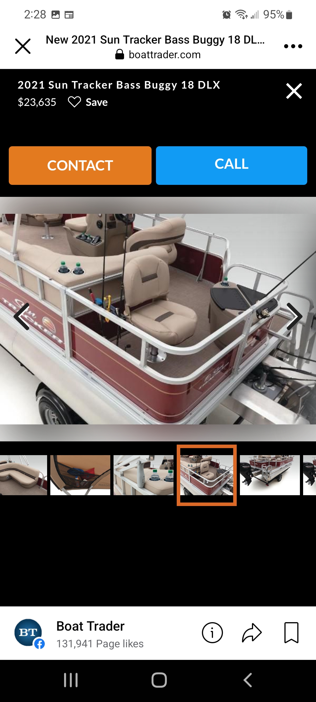 2021 Sun Tracker 18ft DLX BASS BUGGY  Pontoon Boat for sale in Acton, IN - image 6 
