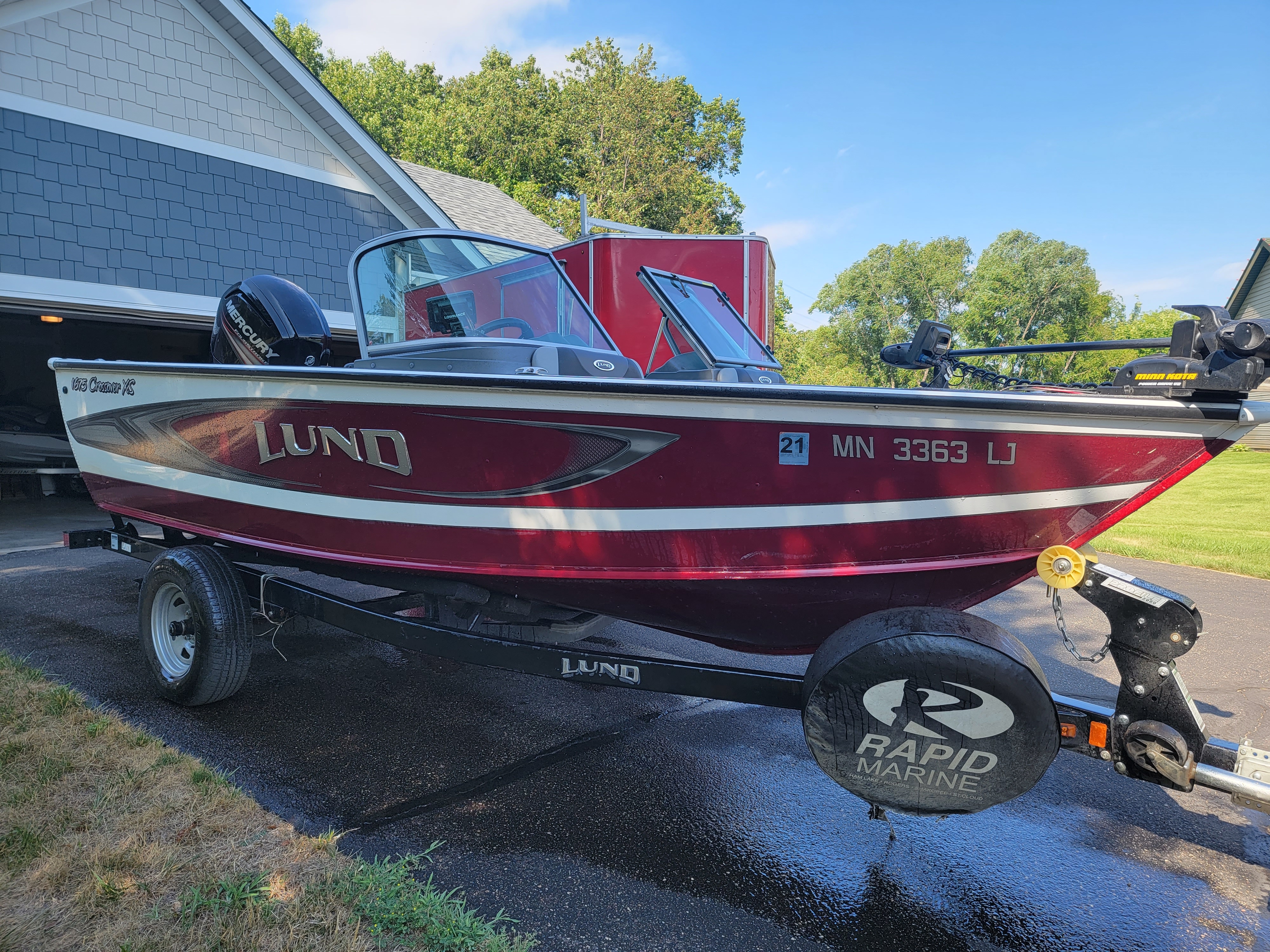 2017 Lund 1675 Crossover XS Fishing boat for sale in Anoka, MN - image 1 