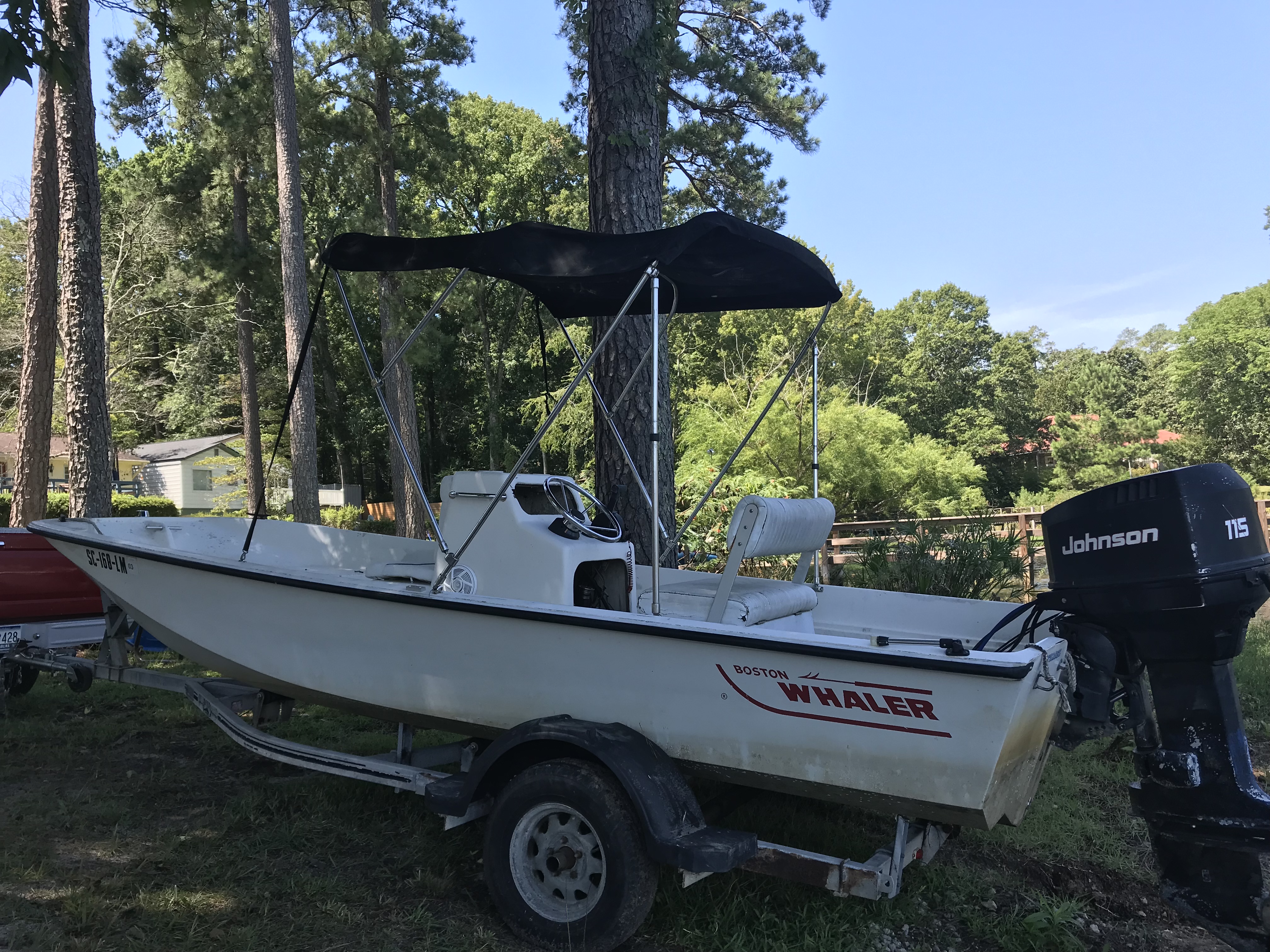 1977 17 foot Boston Whaler Newport Power boat for sale in Chapin, SC - image 8 