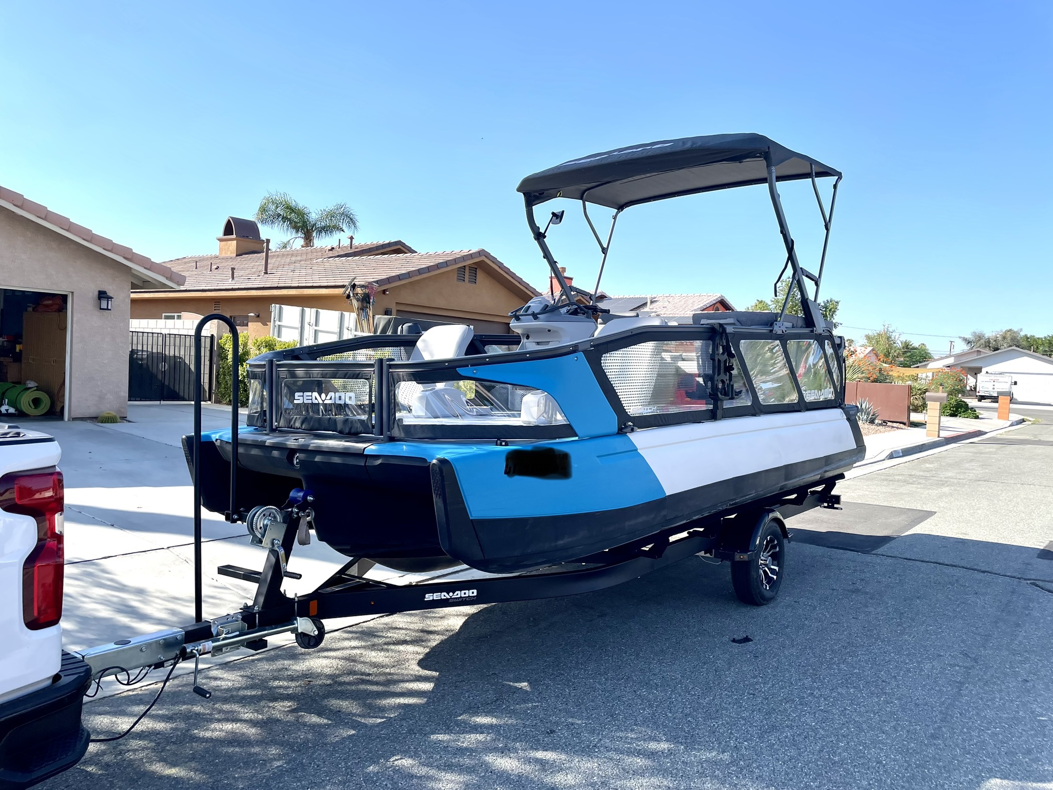 2022 21 foot SeaDoo Switch Sport Pontoon Boat for sale in Cathedral Cty, CA Used Boats For Sale by owner | 2022 21 foot SeaDoo Switch Sport