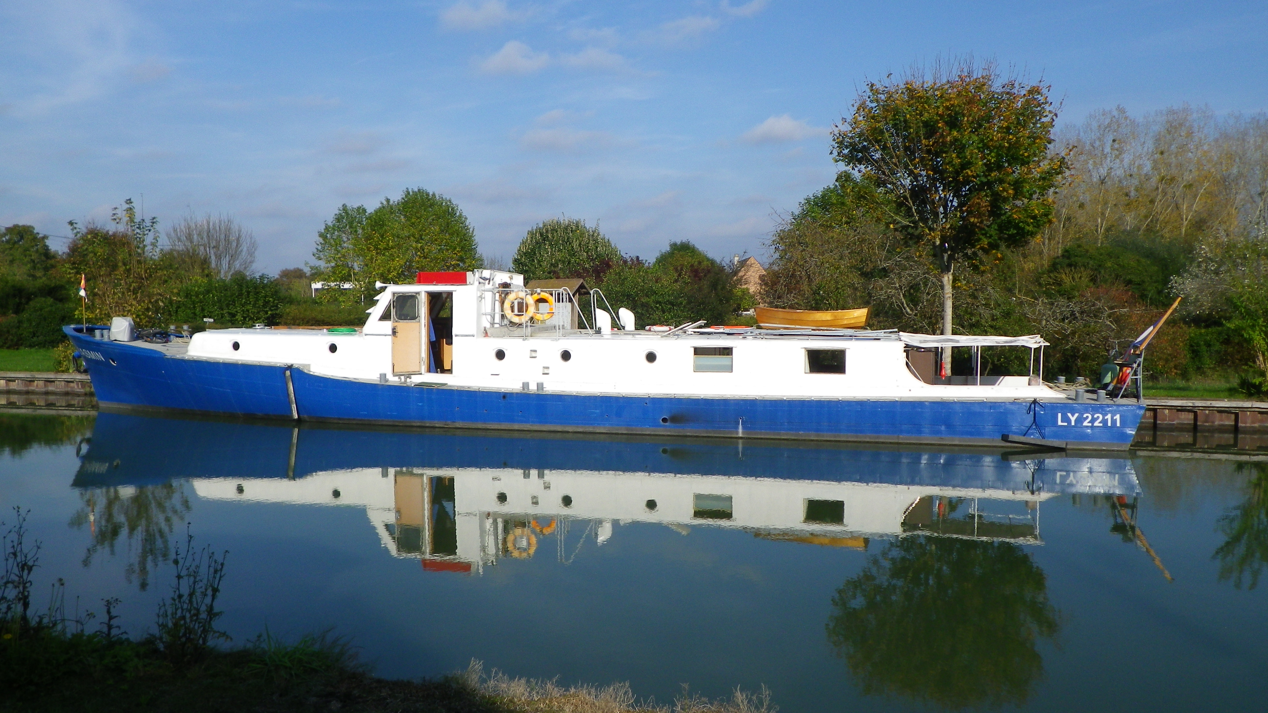 Used Boats For Sale by owner | 1951 79 foot Hitzler Rhine River Patrol Boat