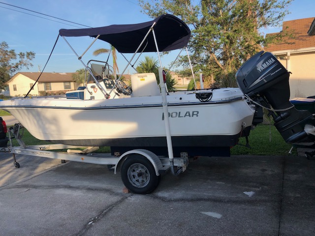 Used Fishing boats For Sale in Florida by owner | 2003 POLAR 1900 CC