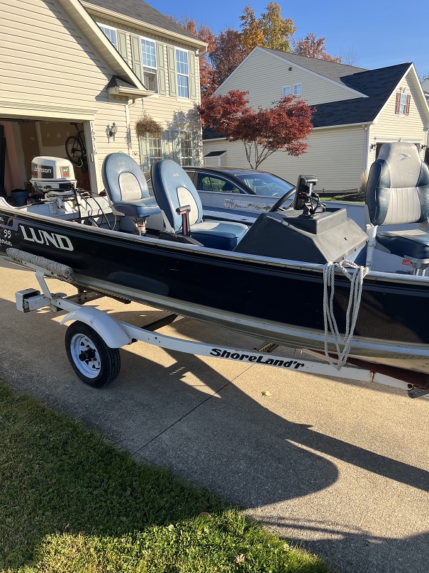 Fishing boats For Sale in Cleveland, Ohio by owner | 1997 16 foot Lund Rebel DLX