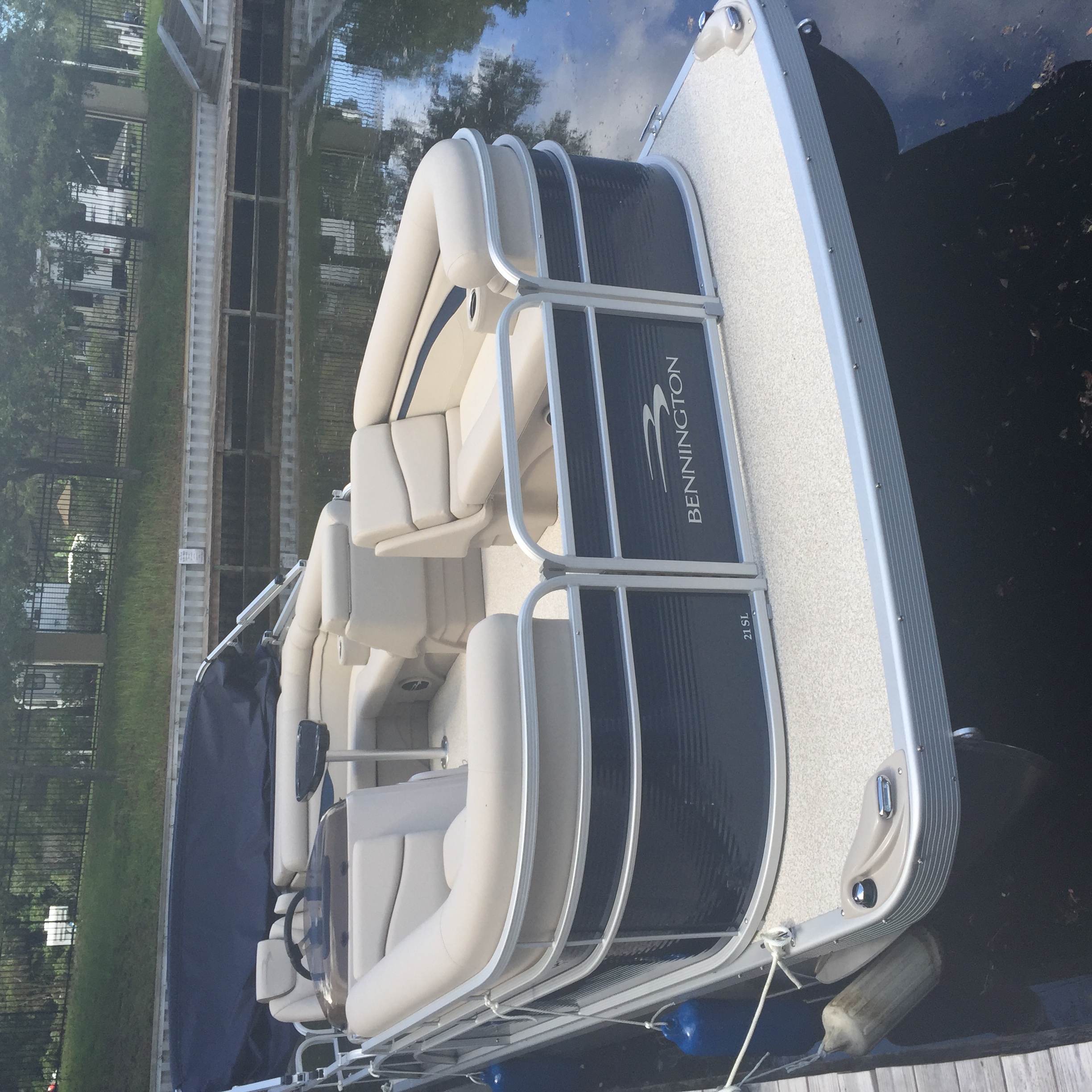 Used Pontoon Boats For Sale in Florida by owner | 2017 Bennington SL21