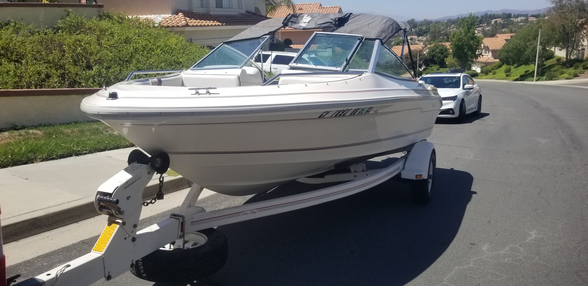 Used Ski Boats For Sale in San Diego, California by owner | 1992 Sea Ray 170 Bowrider LTD