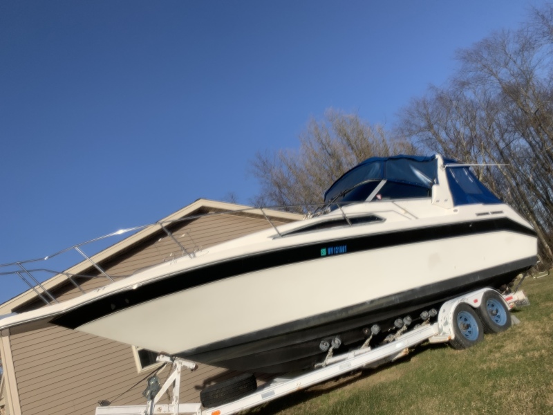 Power boats For Sale in Pittsburgh, Pennsylvania by owner | 1991 Mercruiser Sea ray 270 Sundowner