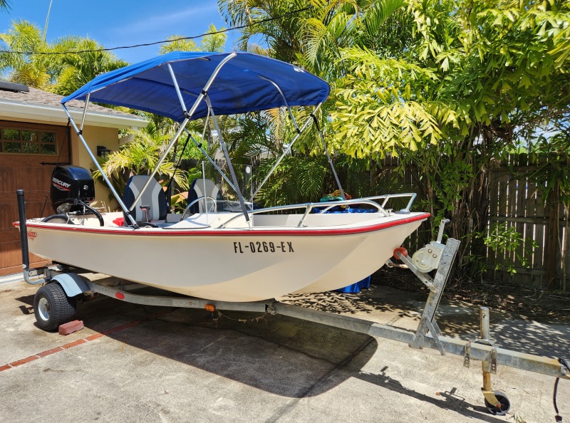 Boats For Sale in Tampa, Florida by owner | 1984 14 foot Mckee craft Angler/Aruba