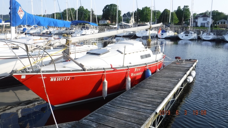 Boats For Sale in Rochester, MN by owner | 1973 25 foot C & C Monohull , transom rudder