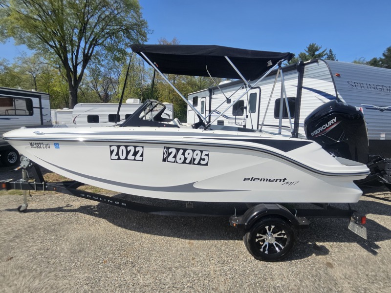 Used Ski Boats For Sale in Michigan by owner | 2022 Bayliner 17 Element