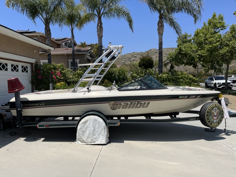 Used Power boats For Sale in California by owner | 1998 20 foot MALIBU Response LX