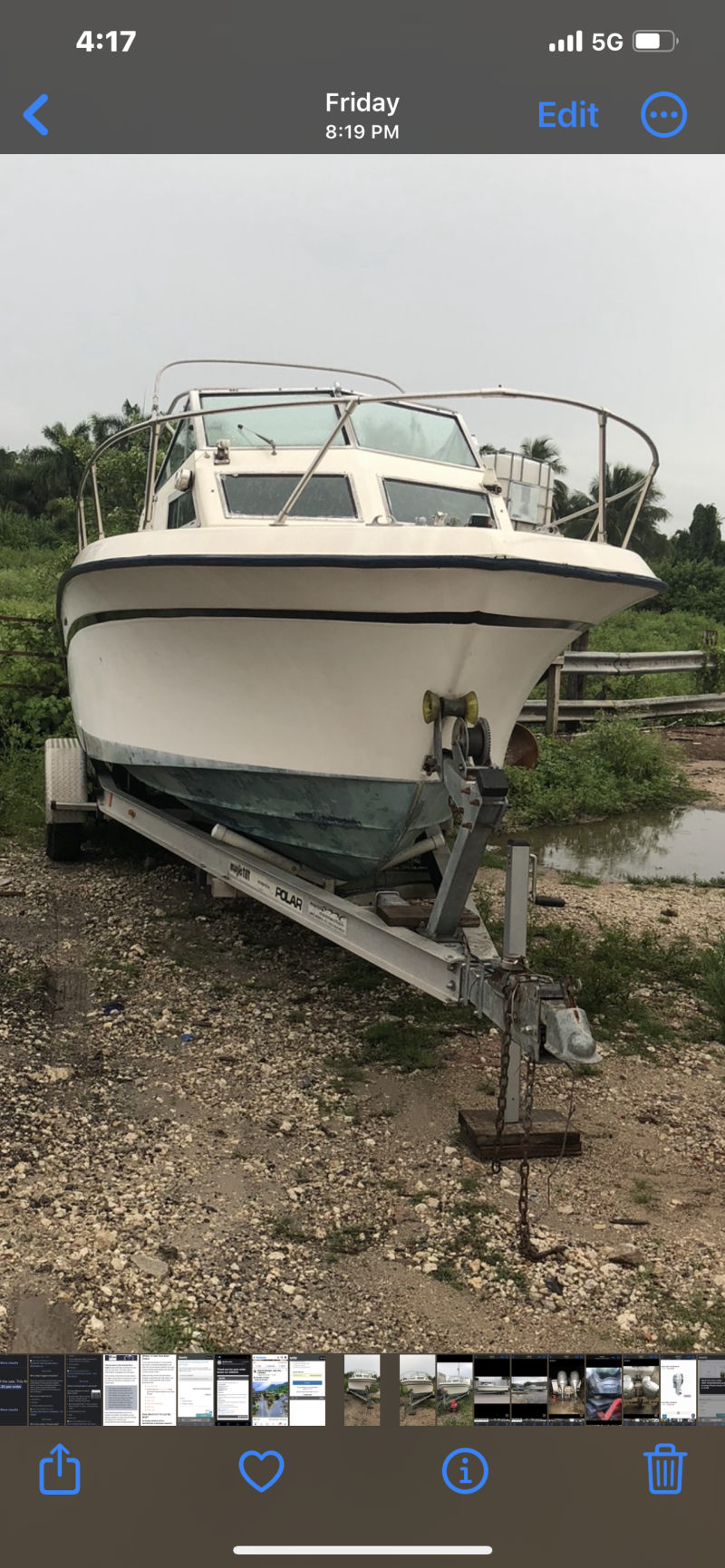 Used Grady-White Boats For Sale by owner | 1981 26 foot Grady-White SEAFEARER ( CUDY CABIN)