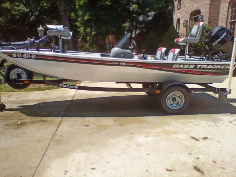 Used Boats For Sale in Roanoke, Virginia by owner | 2010 Bass tracker Bass Tracker Pro 16