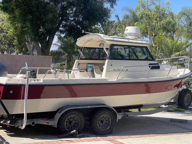 Arima Boats For Sale in California by owner | 2007 Arima Sea Ranger 21