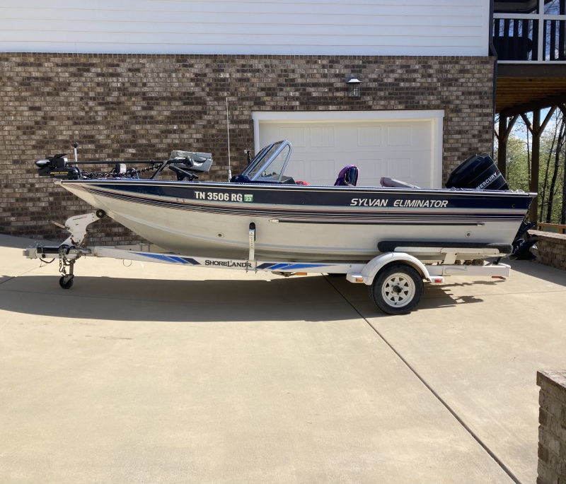 Fishing boats For Sale in Tennessee by owner | 1990 Sylvan Eliminator 17