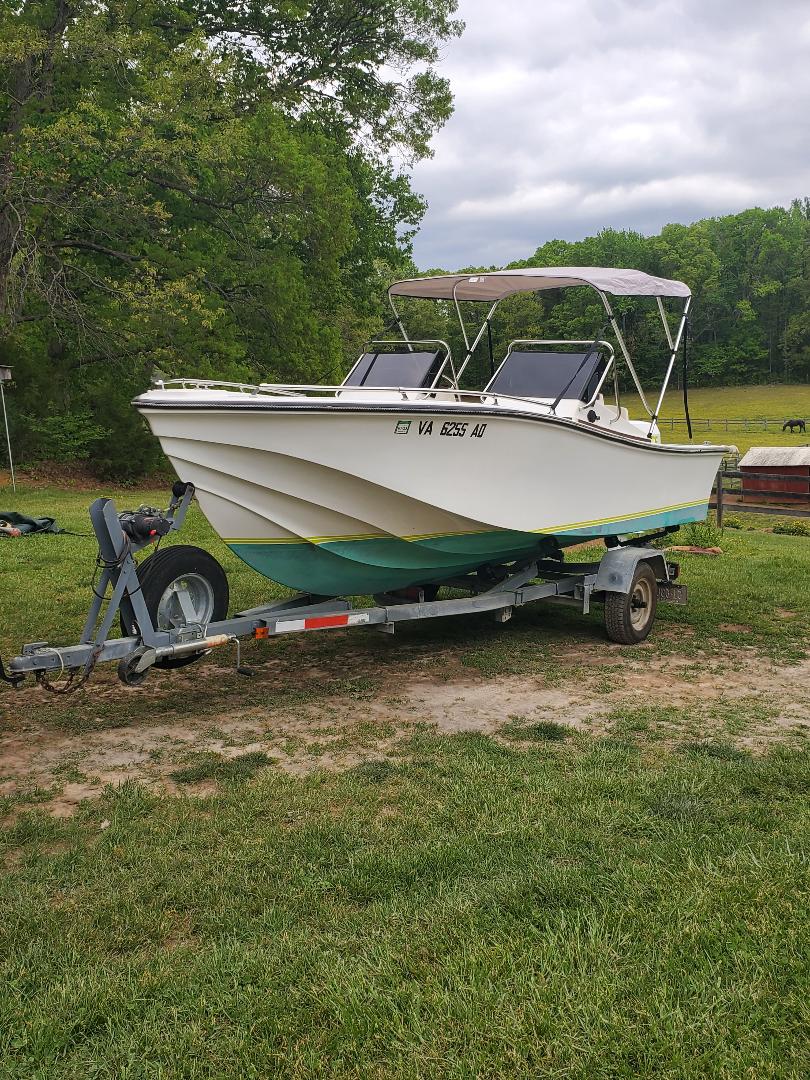 Boats For Sale by owner | 1991 17 foot Henry O Dual console