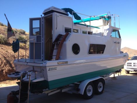 1979 23 foot Steury Houseboat Houseboat Power boat for sale in Mohave Valley, AZ - image 6 