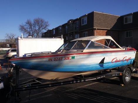 Ski Boats For Sale in Indiana by owner | 1986 18 foot Cruise craft Scorpion