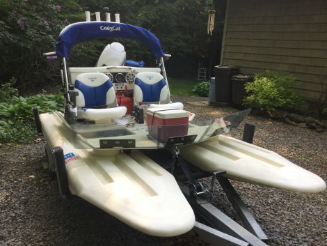 Power boats For Sale in Pennsylvania by owner | 2016 CraigCat E2 Elite 