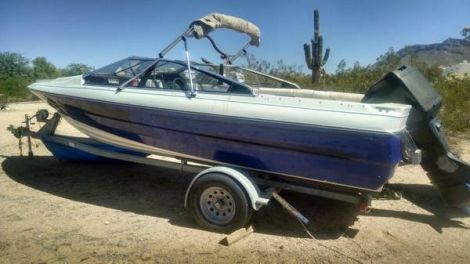 New Boats For Sale in Arizona by owner | 1988 19 foot bayliner Capri