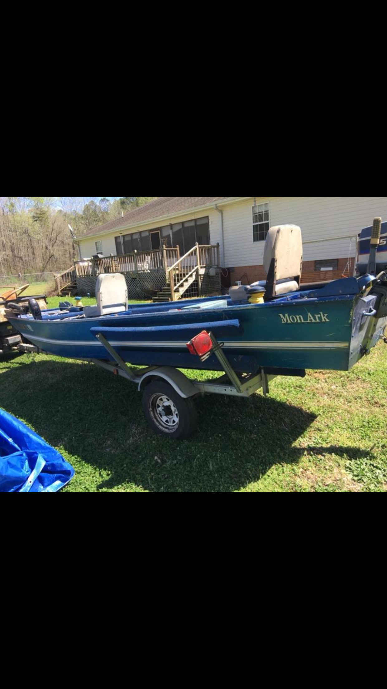 Monark Boats For Sale in Birmingham, Alabama by owner | 1988 15 foot Monark Unk