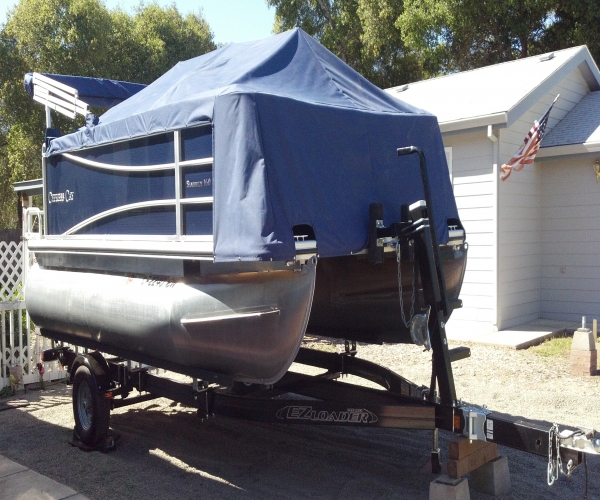 2014 CYPRESS CAY Seabreeze 160 Pontoon Boat for sale in Clearlake, CA - image 1 