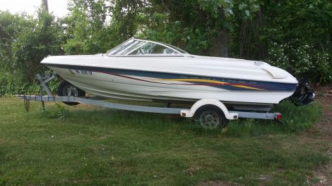 Used Power boats For Sale by owner | 2001 17 foot Bayliner  Mercrusier 