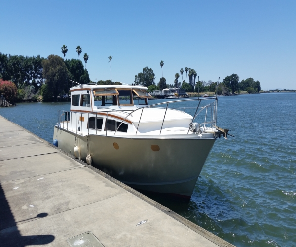 Used Motoryachts For Sale in Stockton, California by owner | 1963 36 foot Steelcraft Steelclipper