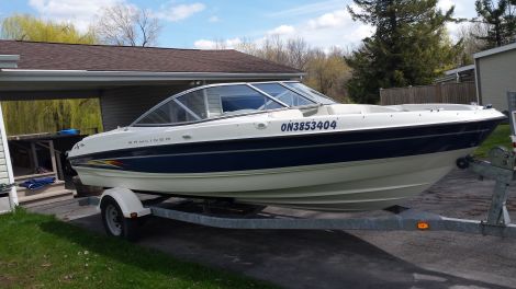 Used Boats For Sale in Buffalo, New York by owner | 2005 21 foot Bayliner bowrider