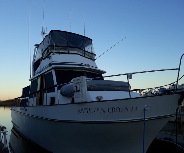 Power boats For Sale in San Jose, California by owner | 1981 46 foot Californian Long Range Cruiser